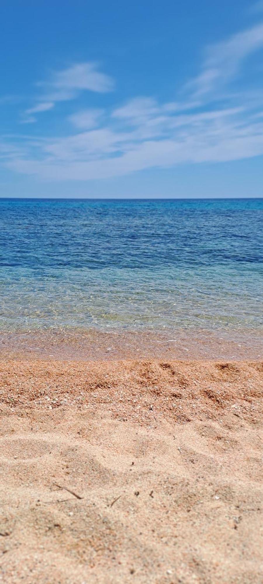 Independent Apartment With Spectacular View Cala Gonone Bagian luar foto